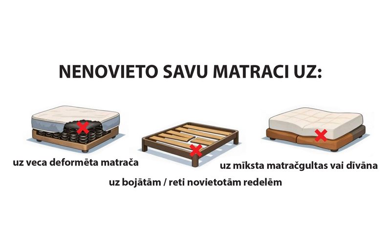 You will ruin your mattress if…